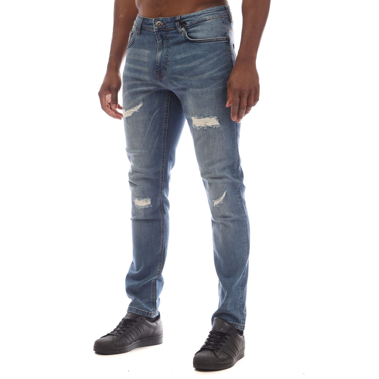 Bench Mens Duddley Slim Jeans