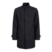 Jack and Jones Melton Solid Patterned Over Coat