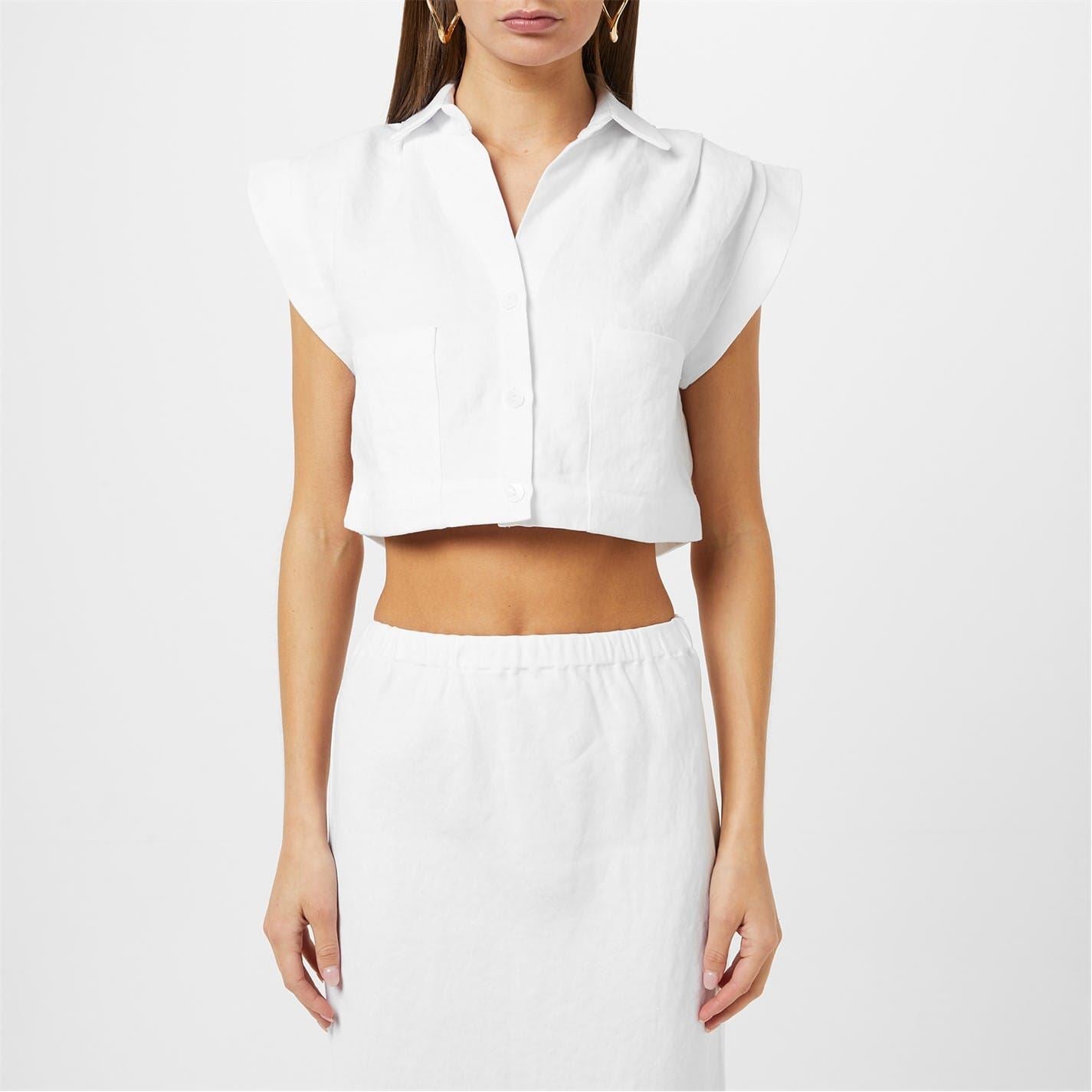 JBQ Cropped Preen Regular Fit Shirt