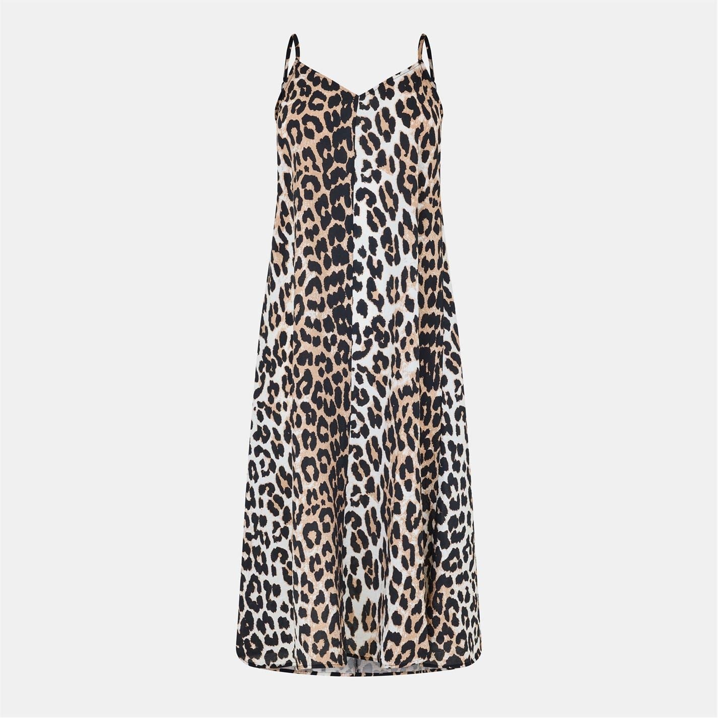 Vero Moda Josie Spaghetti Strap Midi Slip Dress
