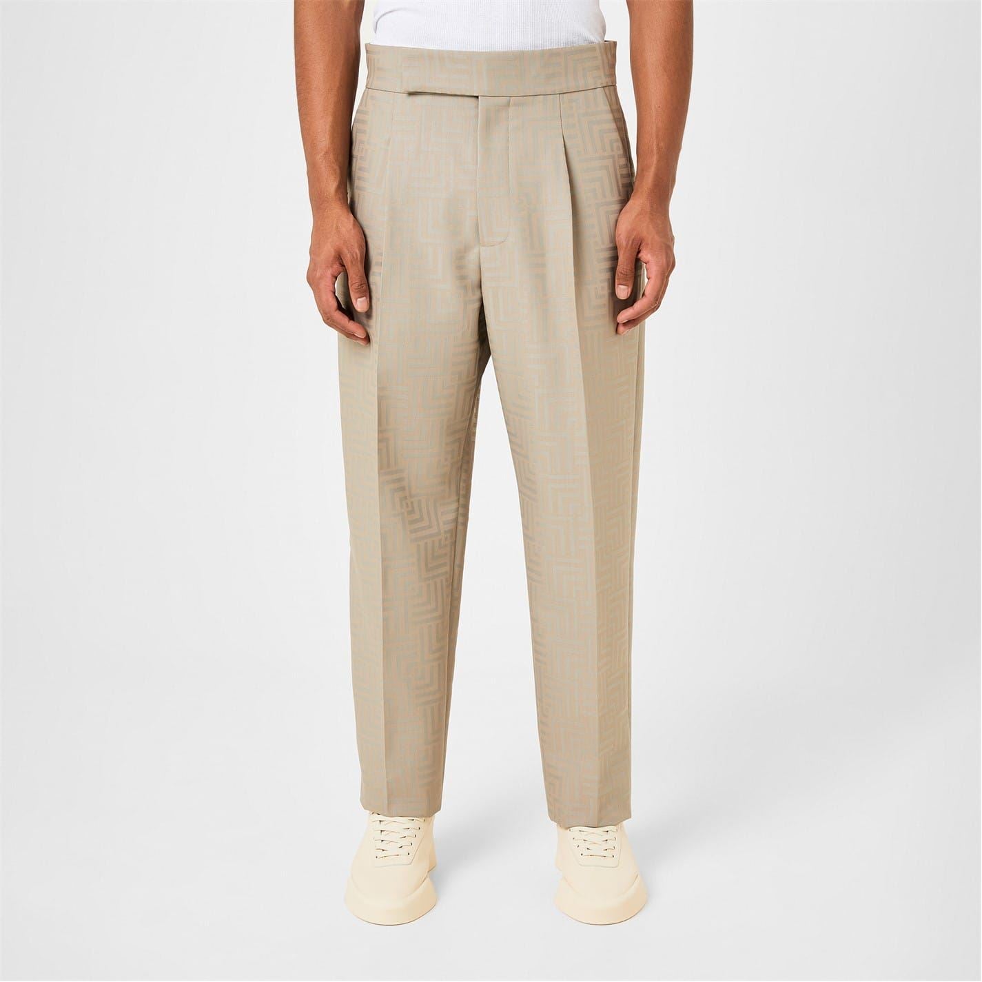 Fear Of God Pleated Jacquard Trousers