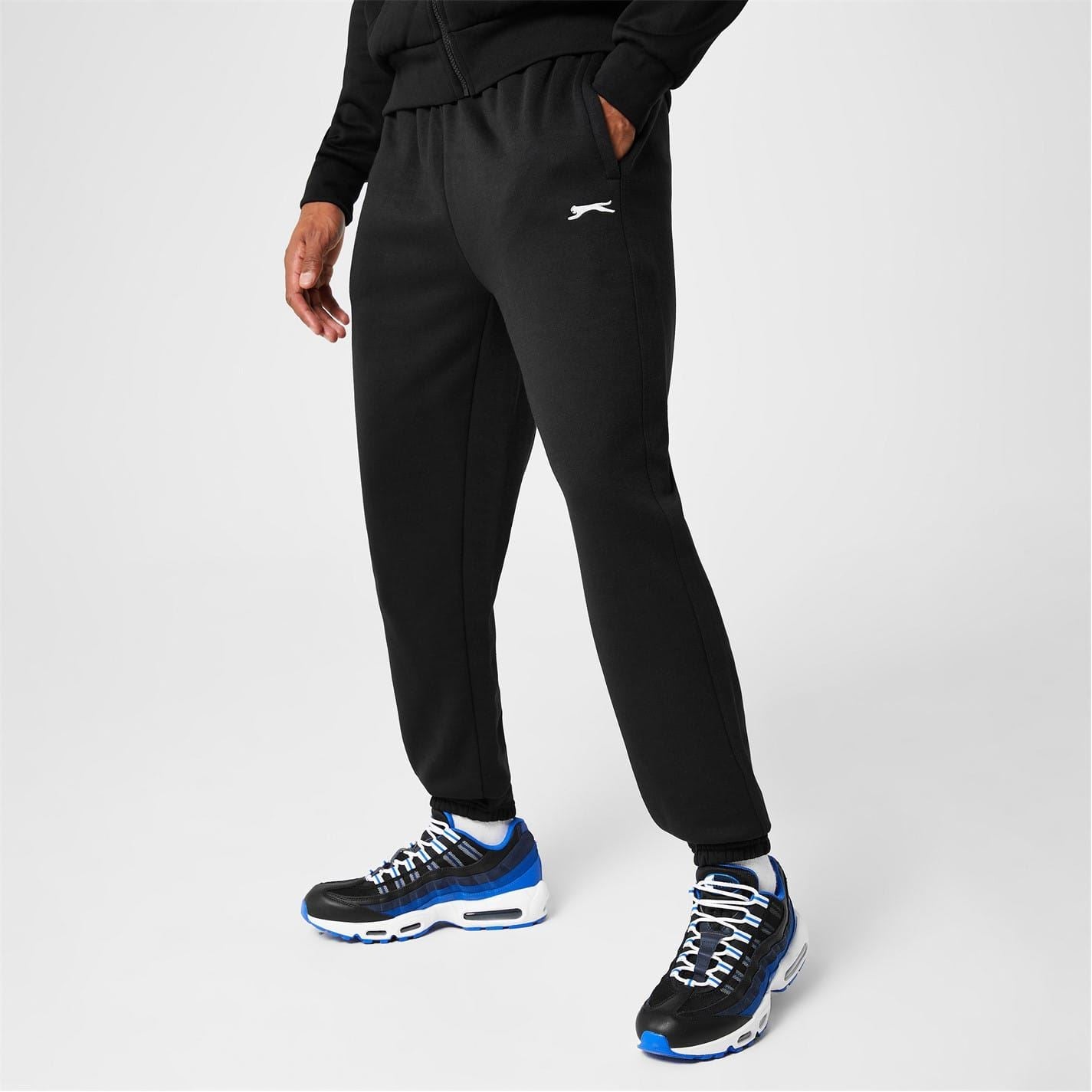 Slazenger Mens Cuffed Fleece Jogging Pants