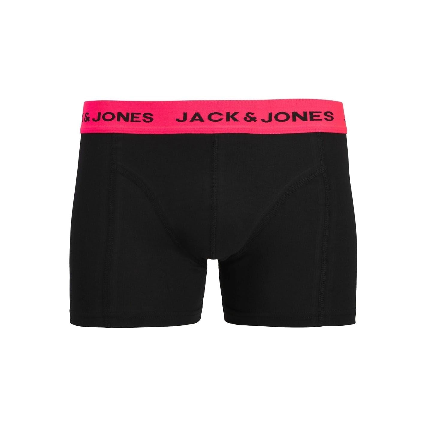 Jack and Jones 3 Pack Plain Design Trunks