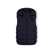 Minoti Boys Padded Gilet Detachable Hood Navy