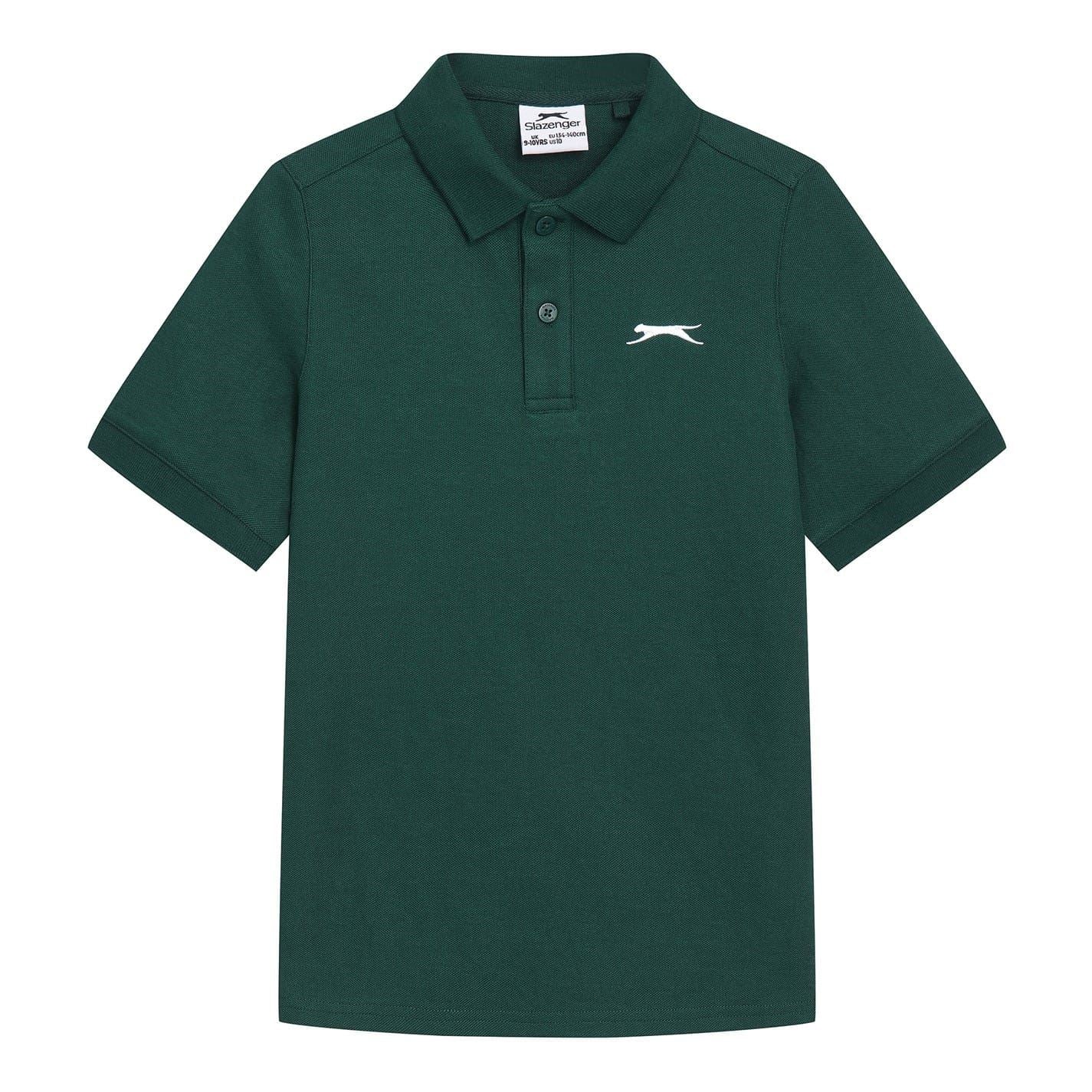 Slazenger Plain Polo Shirt Junior Boys