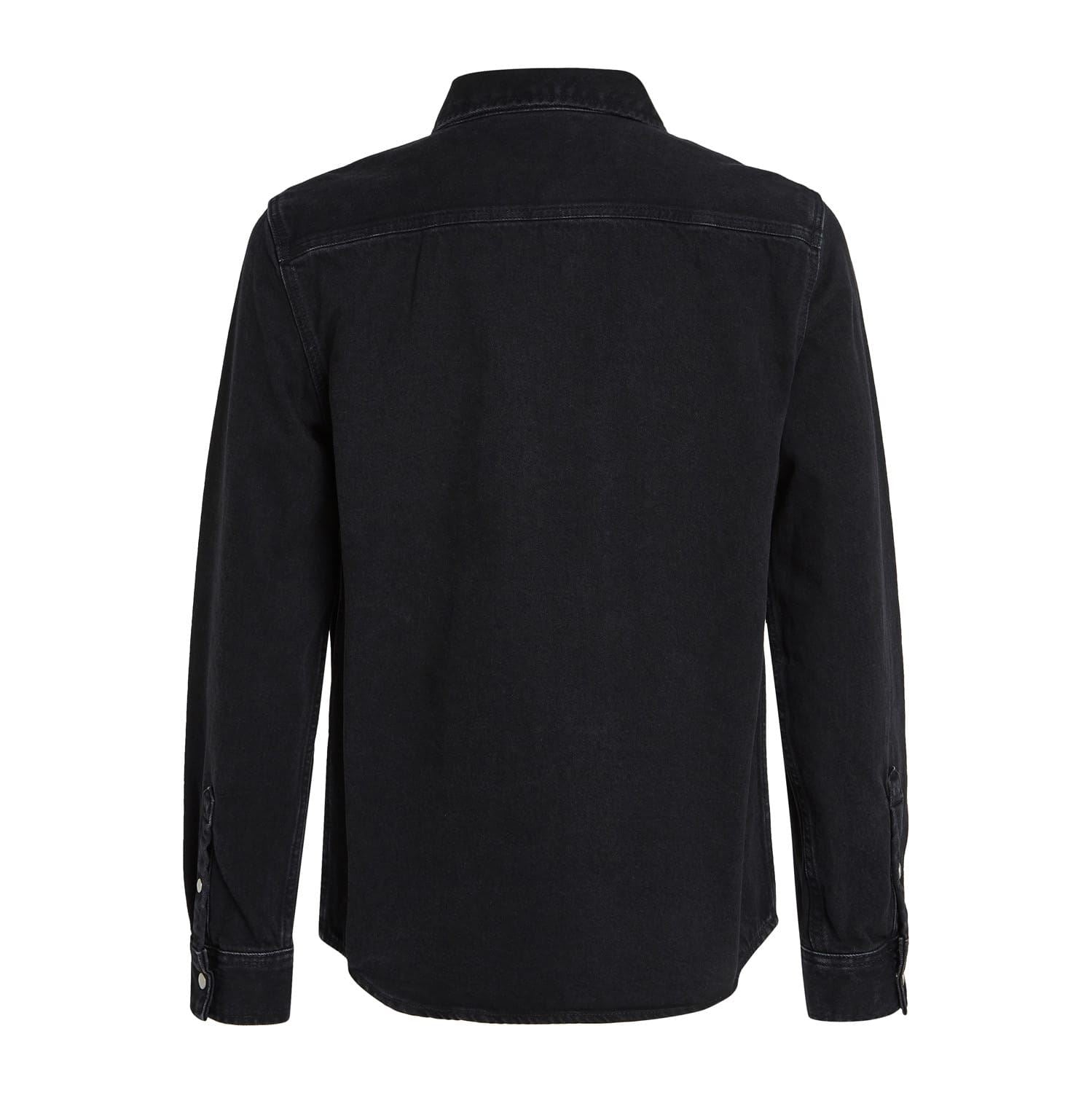 Calvin Klein Logo Patch Denim Shirt