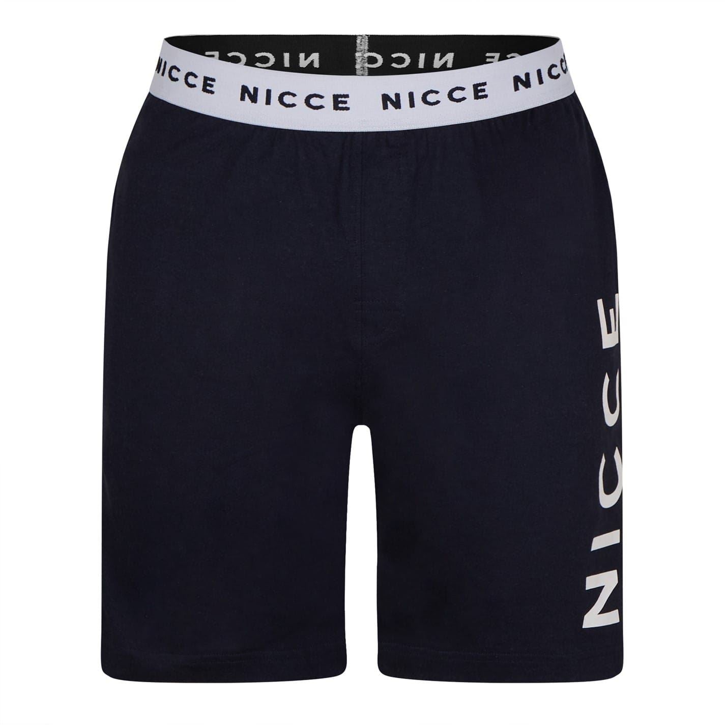 NICCE Carter Lettering Pyjama Shorts