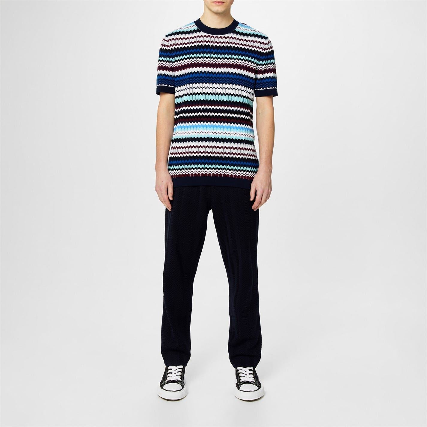 Missoni Crew Neck Regular Fit T-Shirt