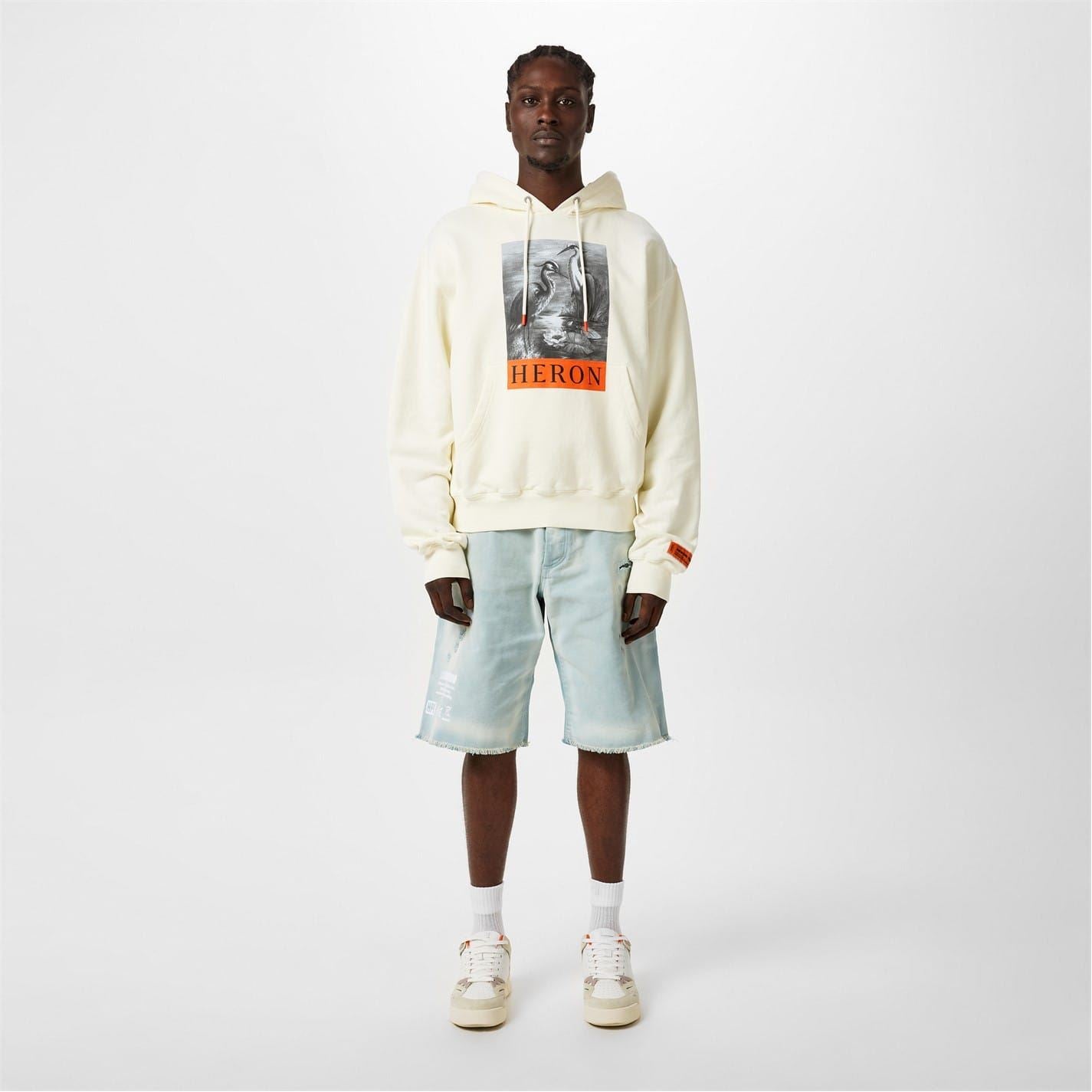 Heron Preston Logo Hooded Sweatshirt