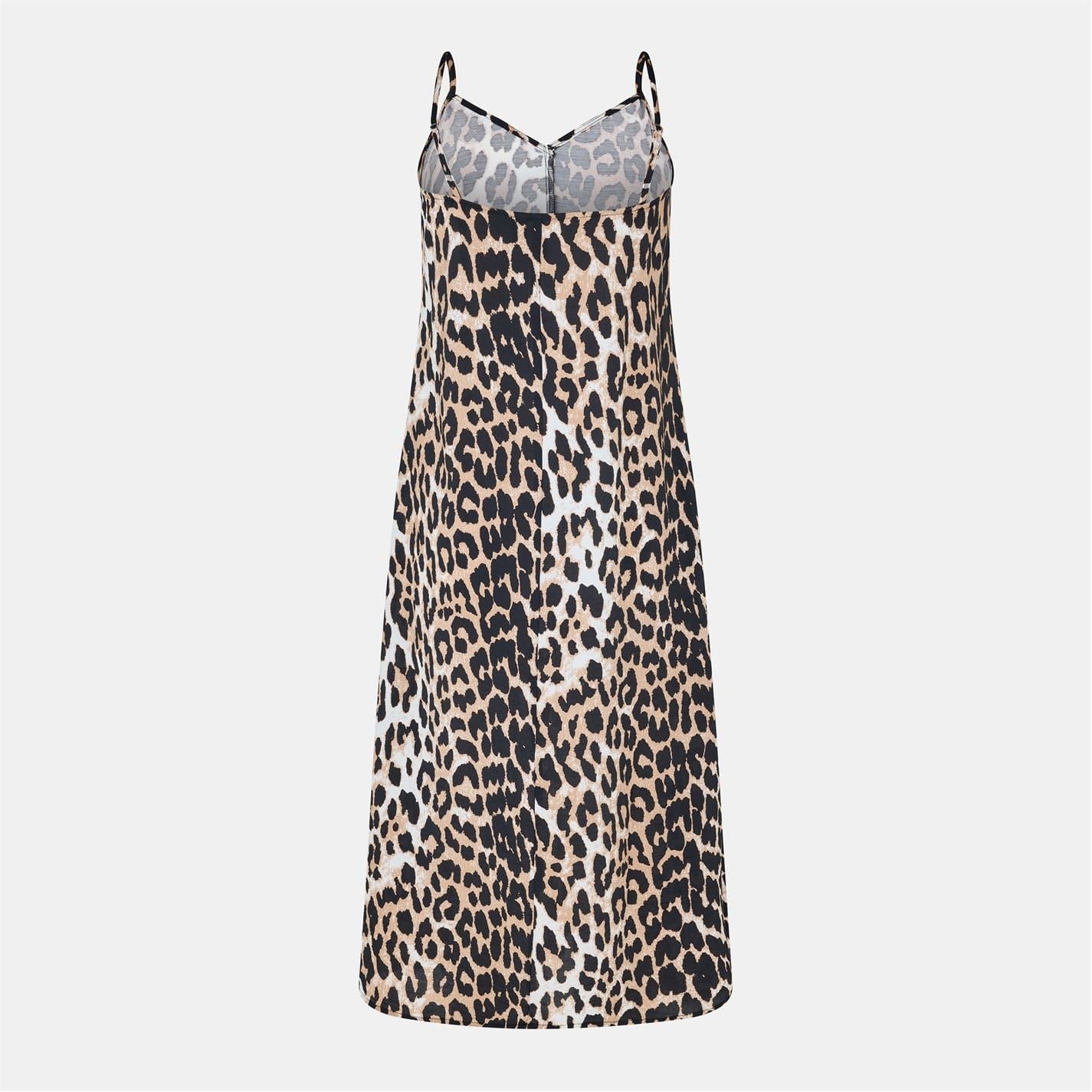 Vero Moda Josie Spaghetti Strap Midi Slip Dress