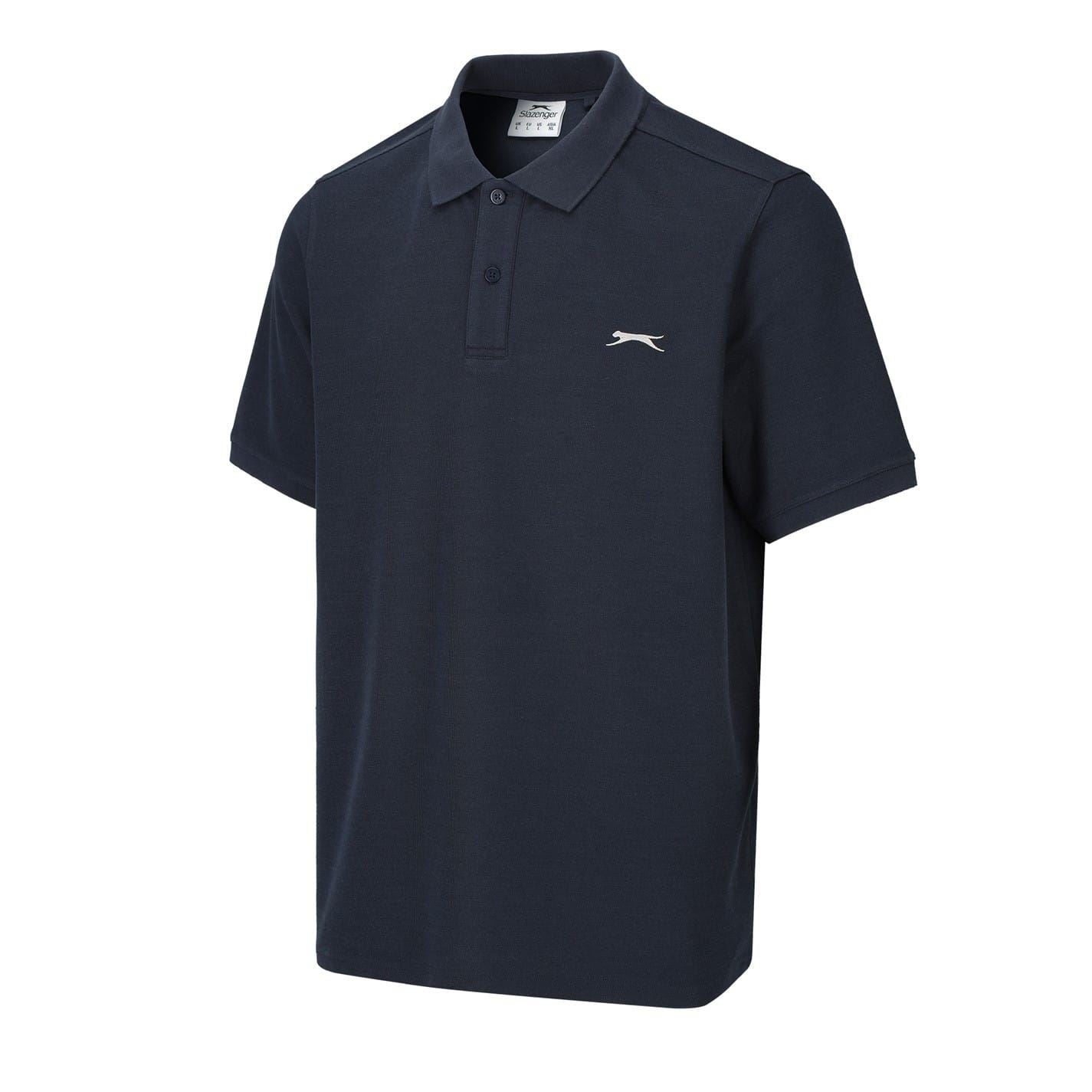 Slazenger Mens Plain Polo Shirt