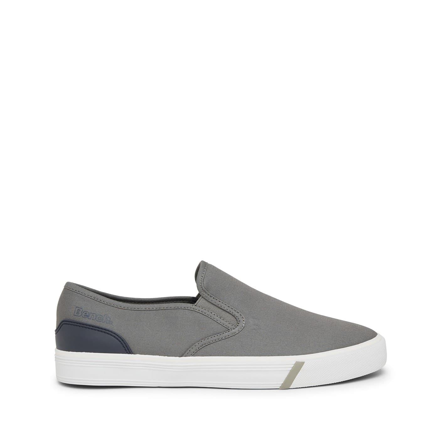 Bench Solid Patterned Slip-On Sneakers