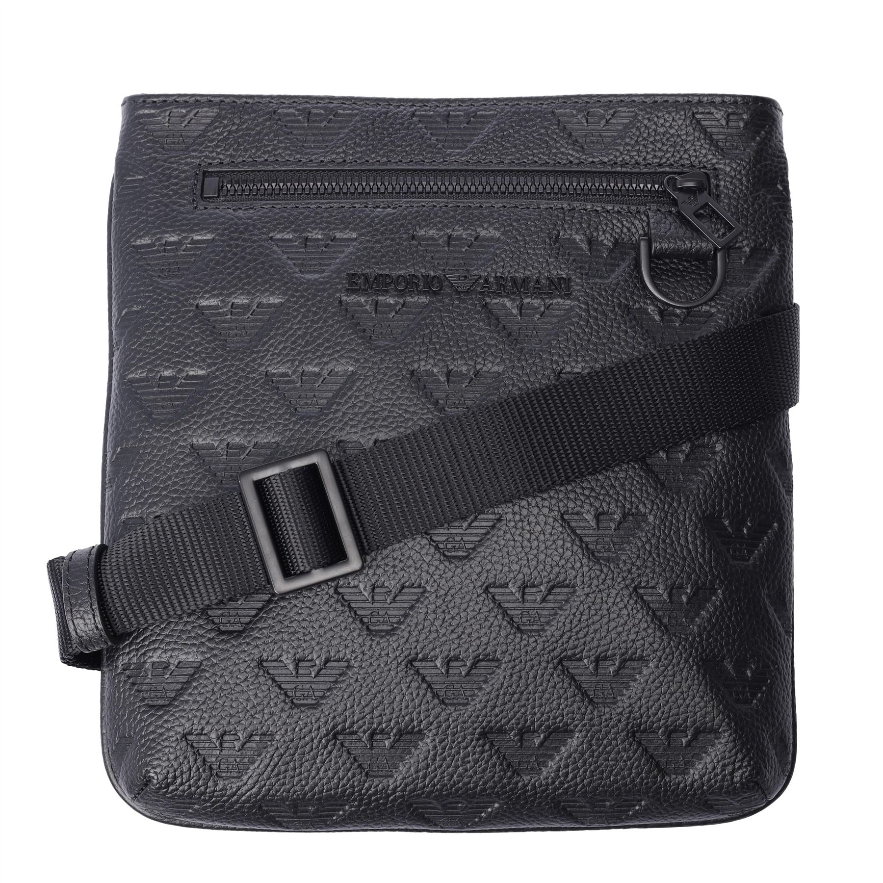 Emporio Armani Flat Crossbody Messenger Bag