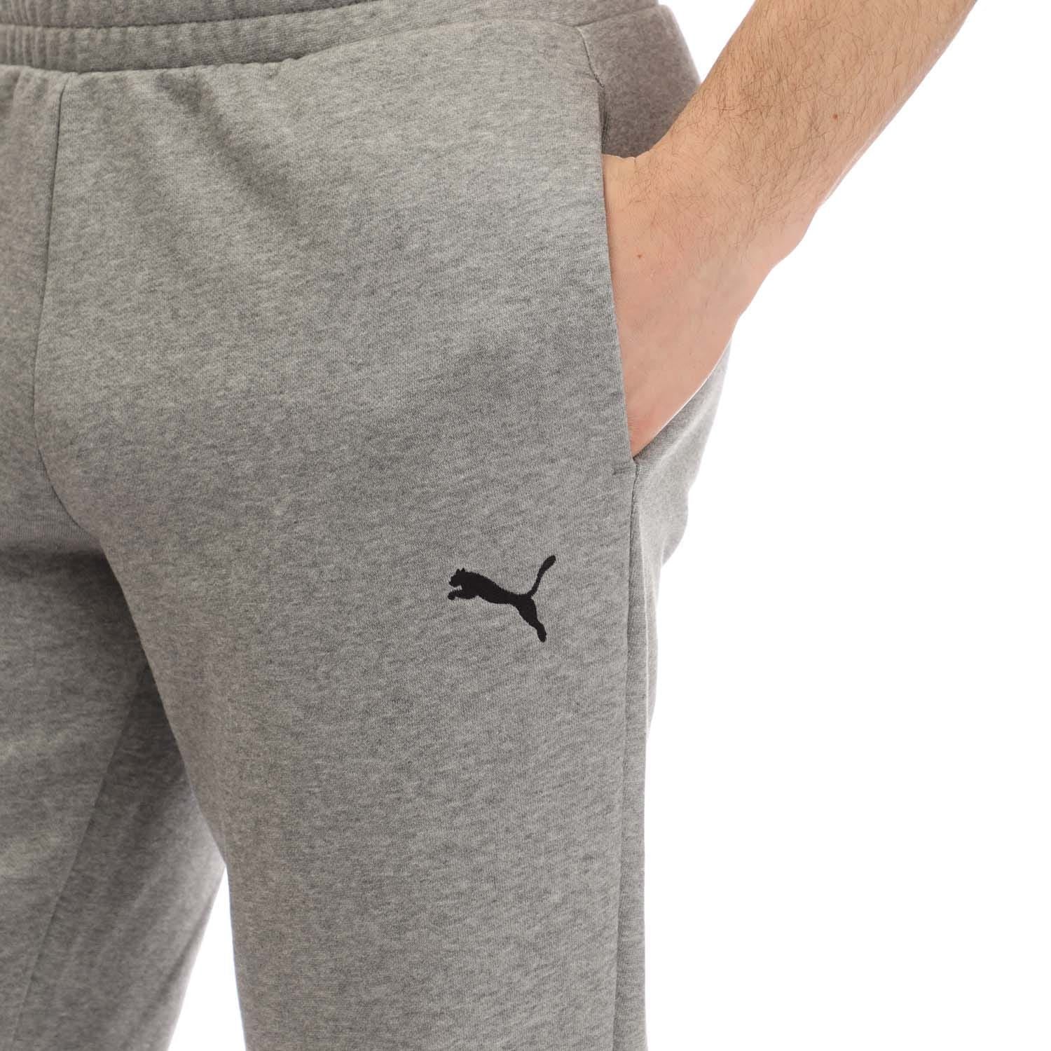Puma Small Logo Cuffed Joggers