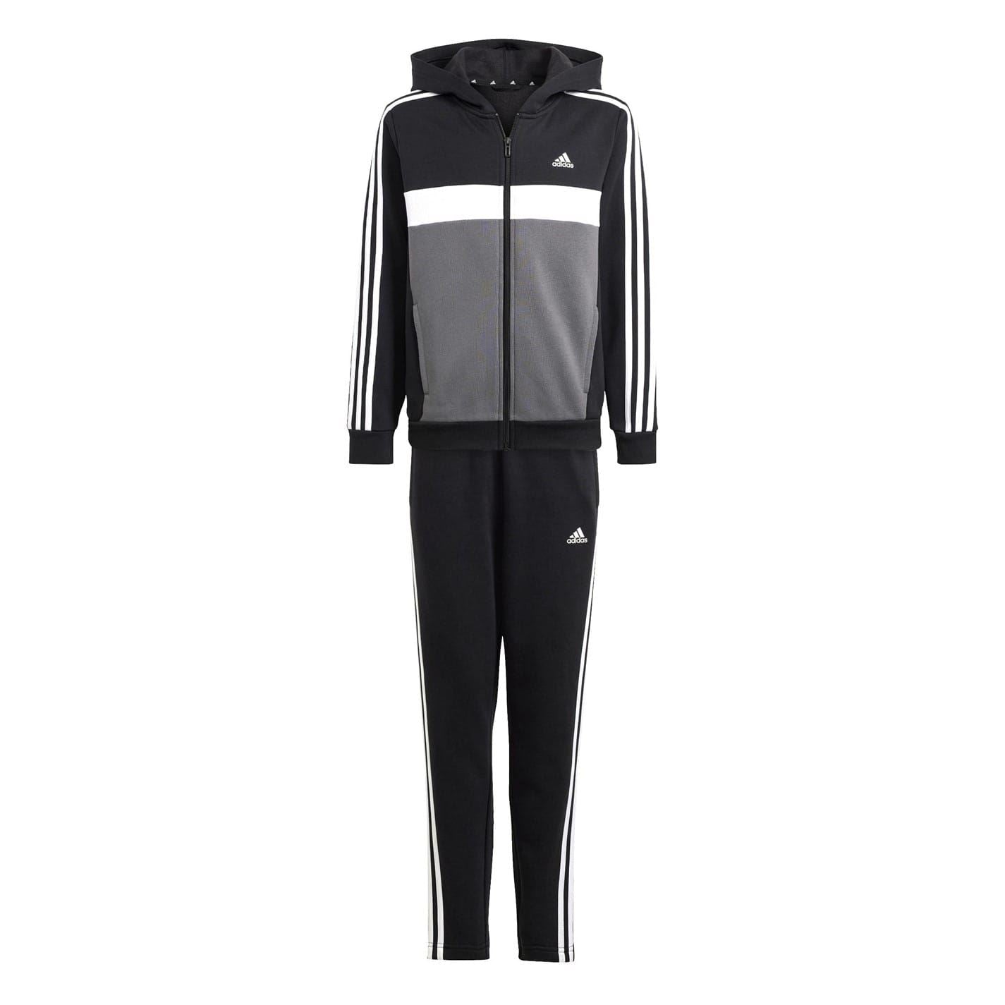 adidas Tiberio Fleece Tracksuit Juniors