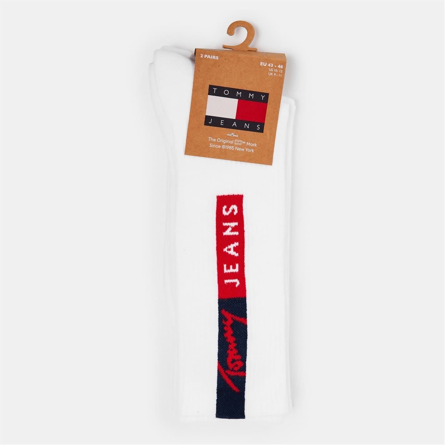 Tommy Hilfiger Lettering Crew Socks