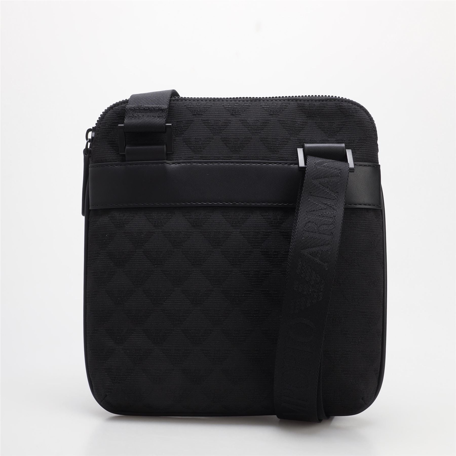 Emporio Armani Allover Jacquard Eagle Shoulder Bag