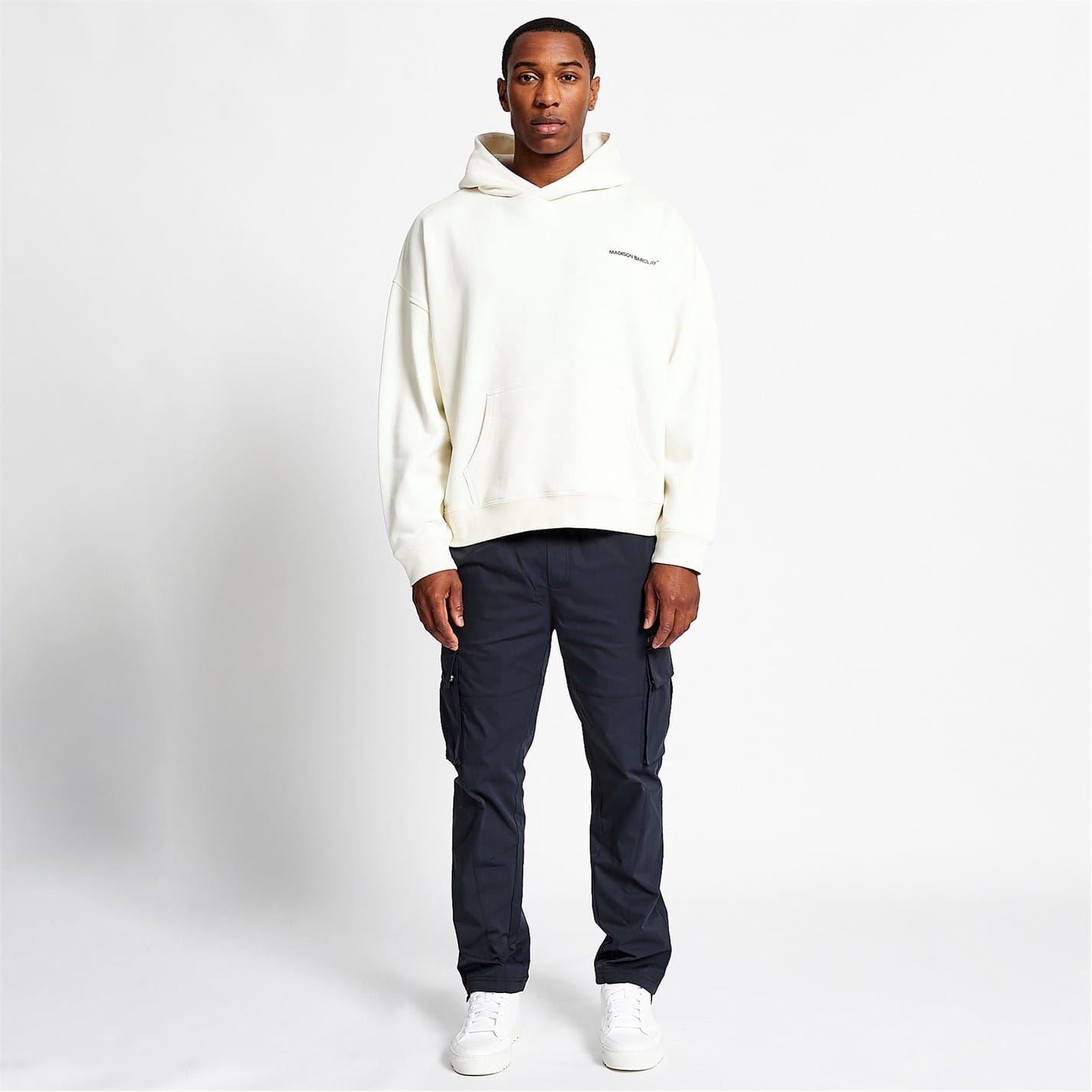 Madison Barclay Hooded Relaxed Fit Sweatshirt