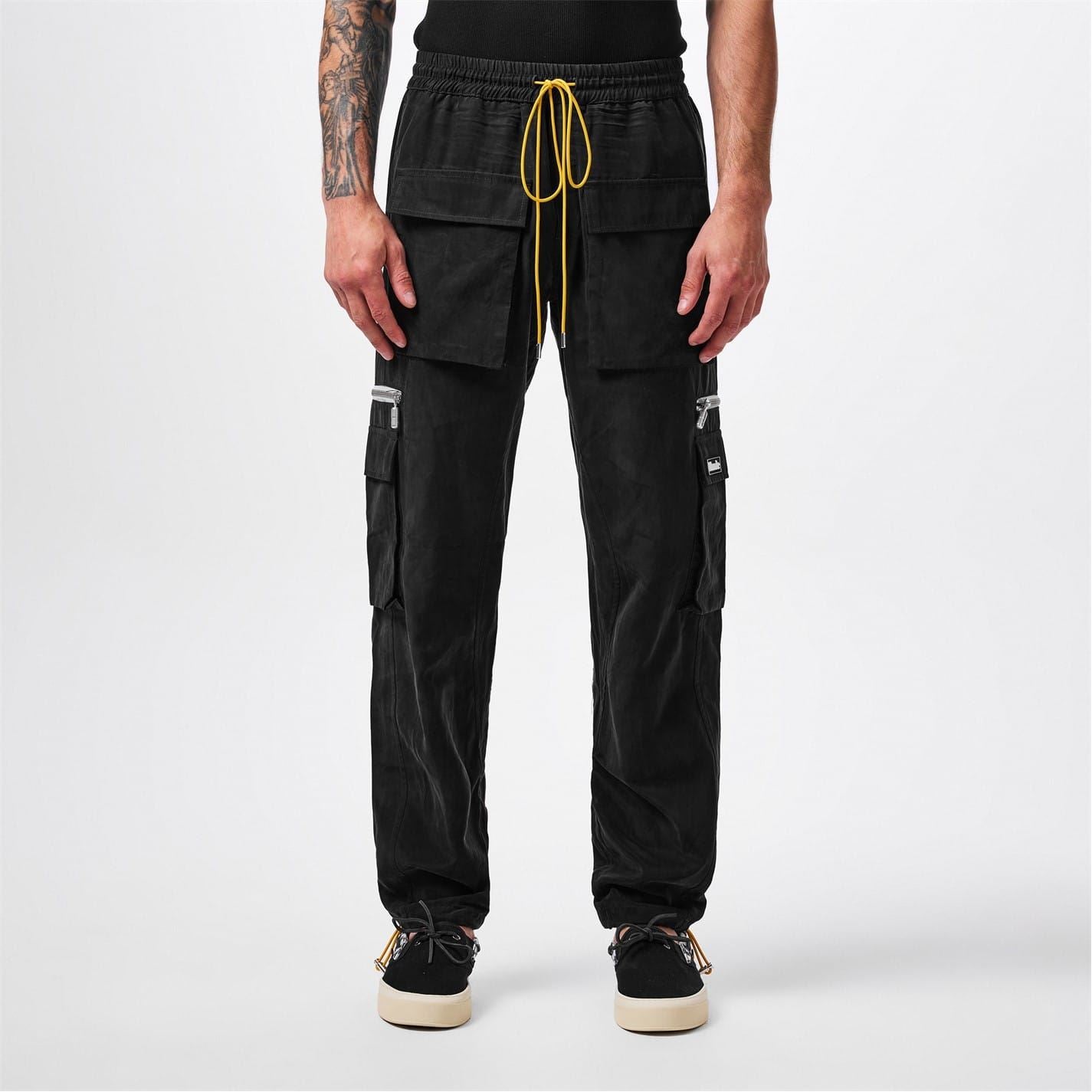 Rhude Cupro Cargo Pants