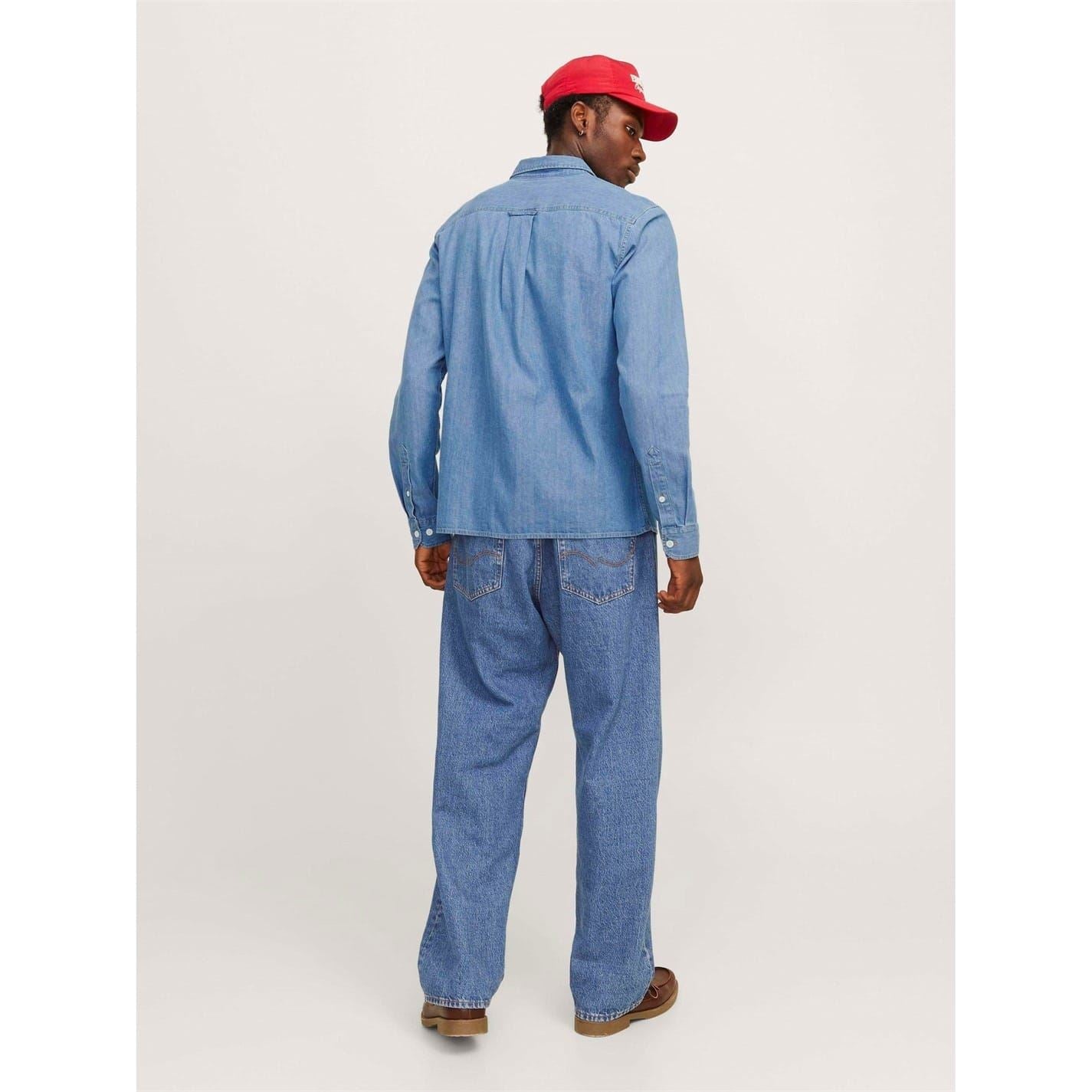 Jack and Jones Mens Denim Shirt