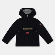 Napapijri Rainforest Solid Patterned Hooded Rain Jacket