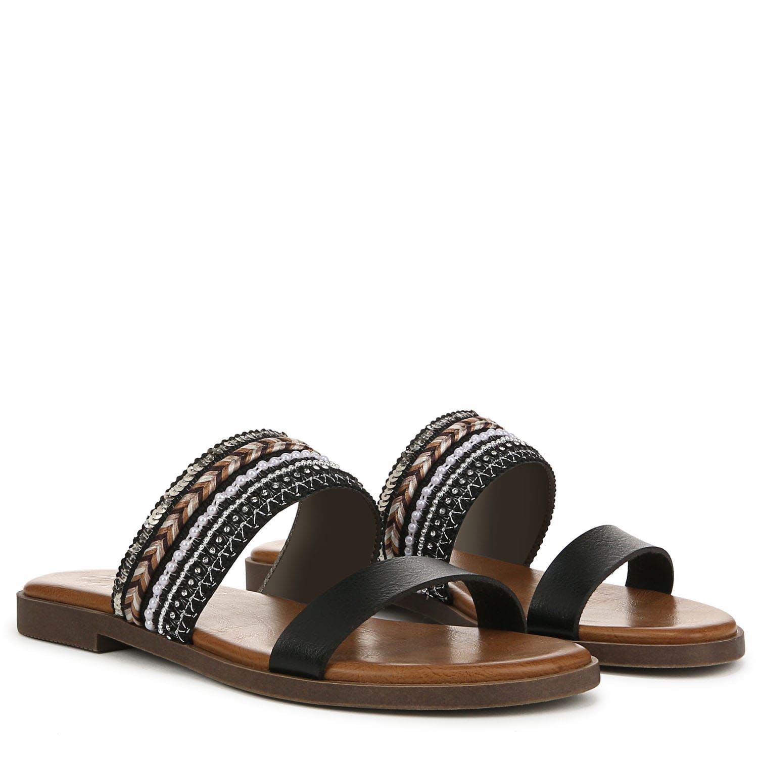 Blowfish Malibu Curtis Embellished Slide Sandals
