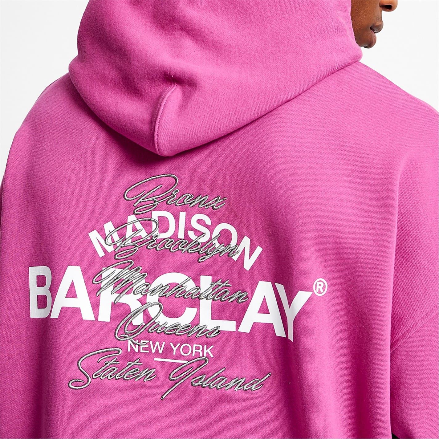 Madison Barclay Hooded Relaxed Fit Sweatshirt