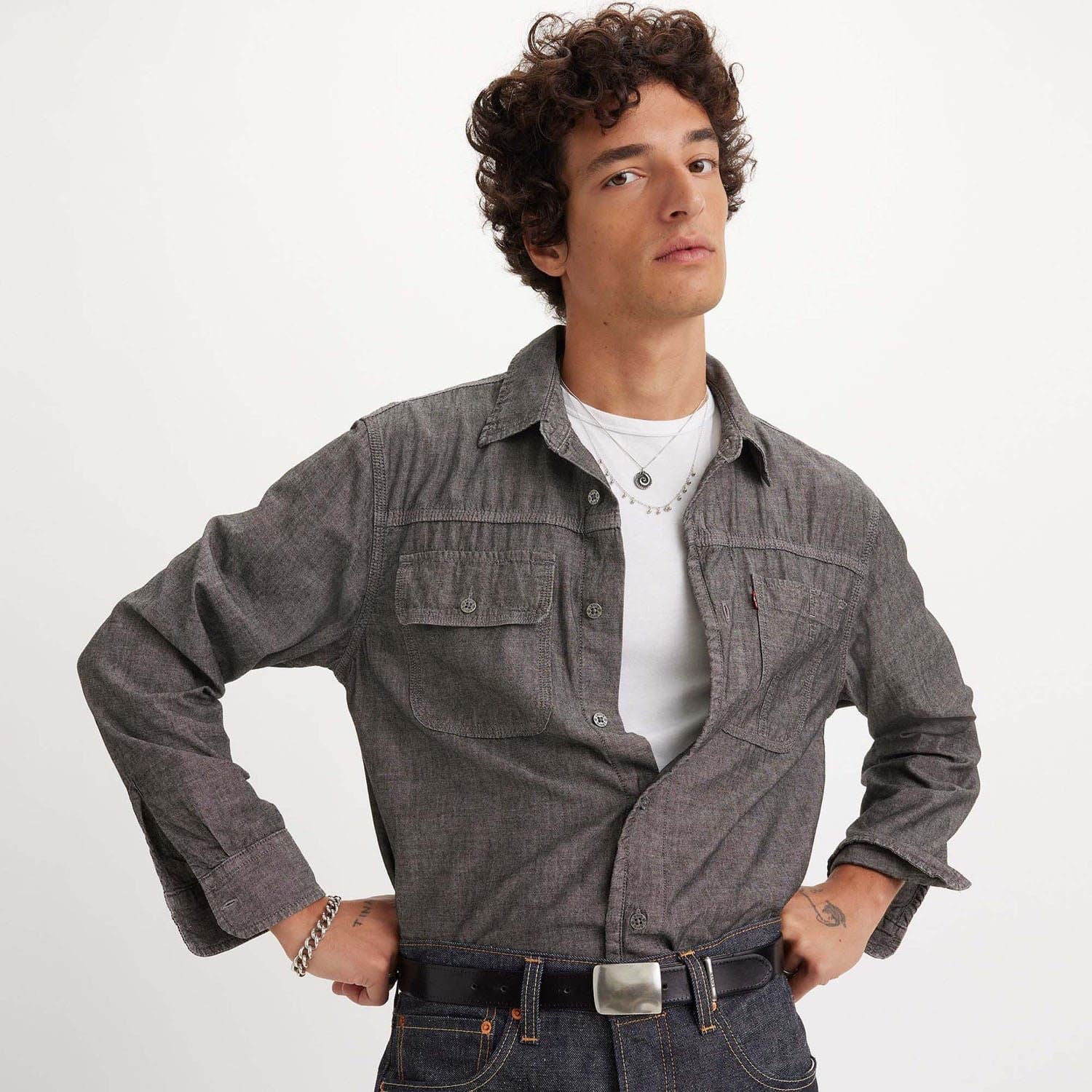 Levis Auburn Worker Shirt