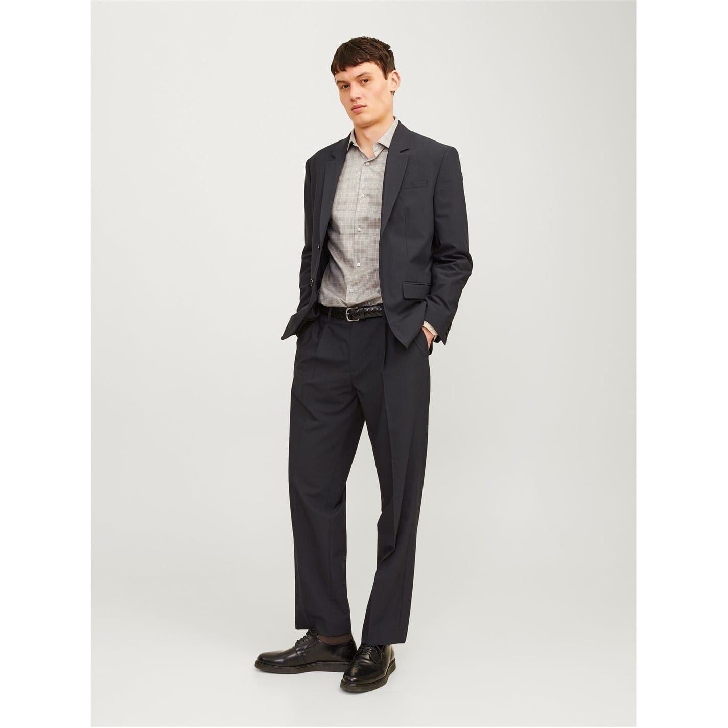 Jack and Jones Parker Regular Fit Long Sleeve Cuff Shirt