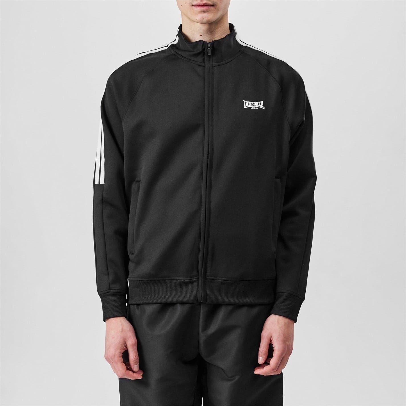 Lonsdale 2 Stripe Track Top