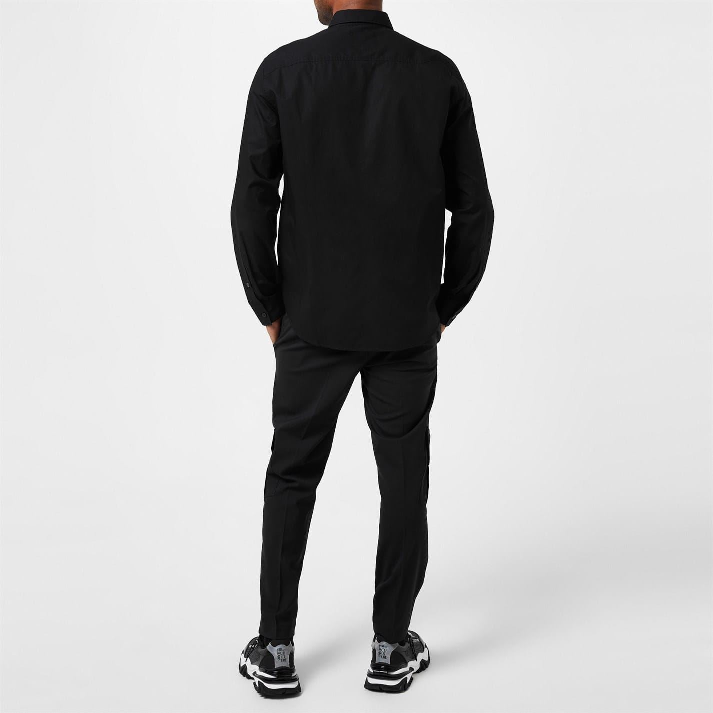 Versace Jeans Couture Logo Long Sleeve Shirt