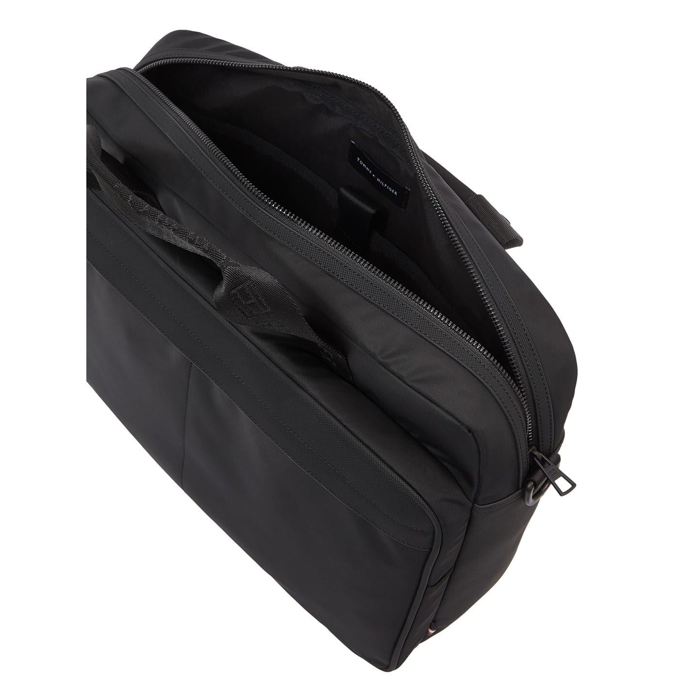 Tommy Hilfiger Laptop Handbag with Detachable Strap