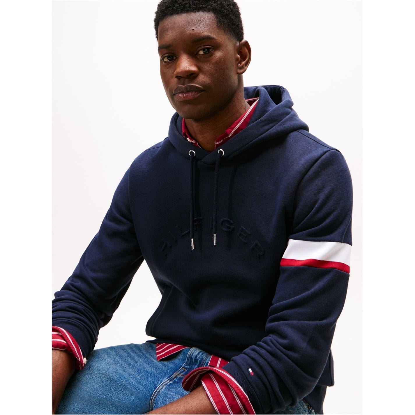 Tommy Hilfiger Hooded Neck Long Sleeve Sweatshirt