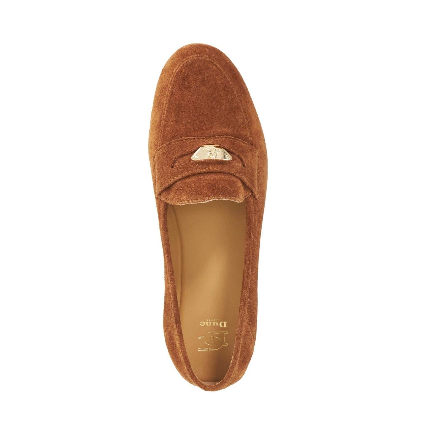 Dune London Solid Patterned Greek Penny Loafers
