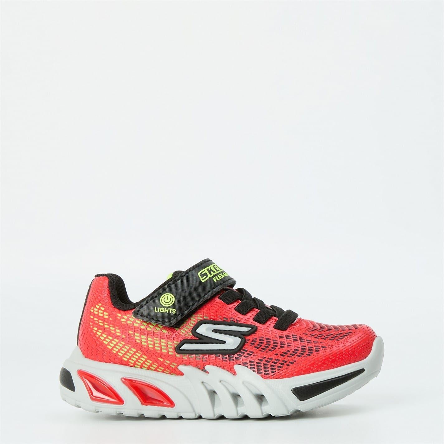 Skechers Flex Glow Child Boys Trainers