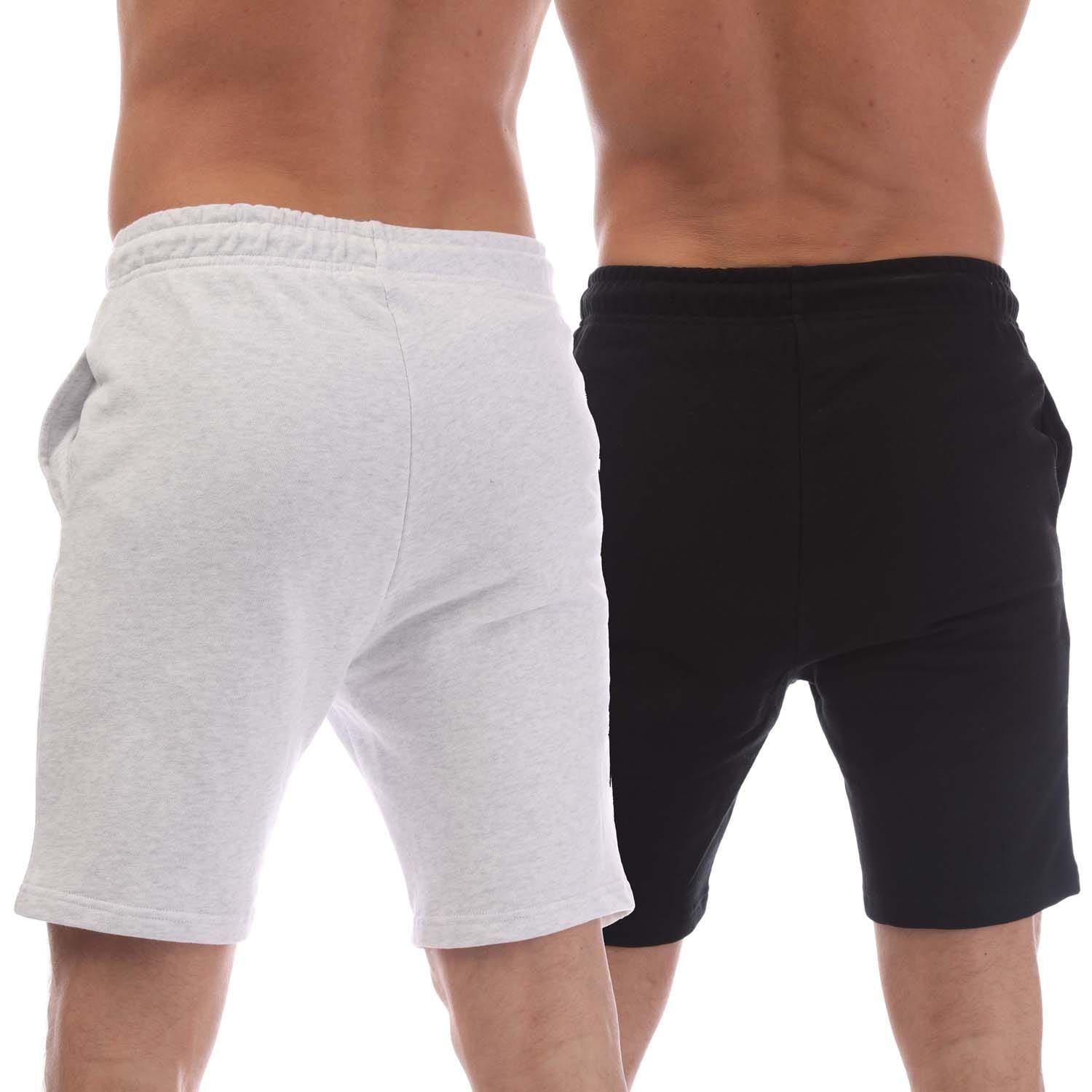 Jack and Jones 2 Pack of Gordan Beau Sweat Shorts