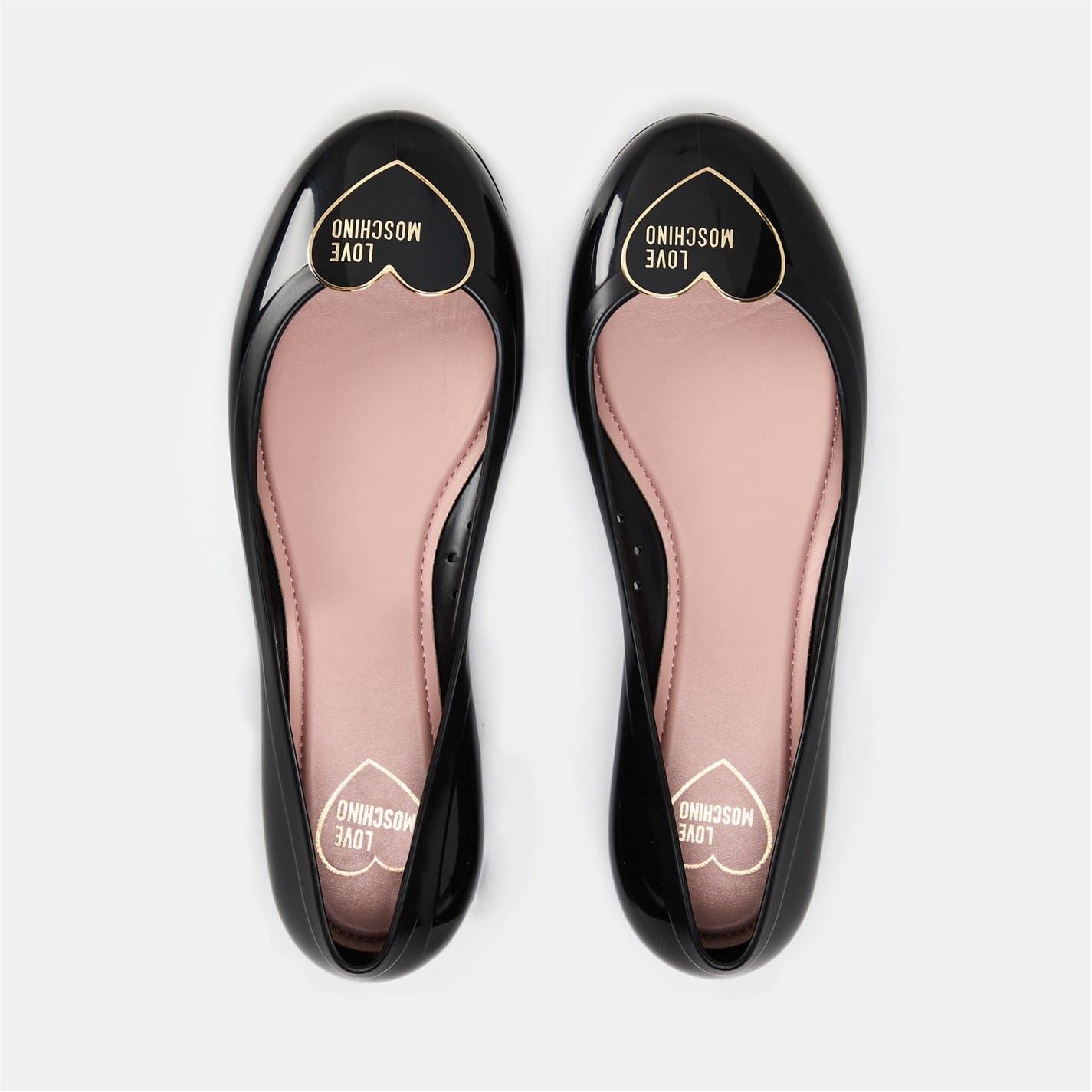 Love Moschino Jelly Ballet Pumps