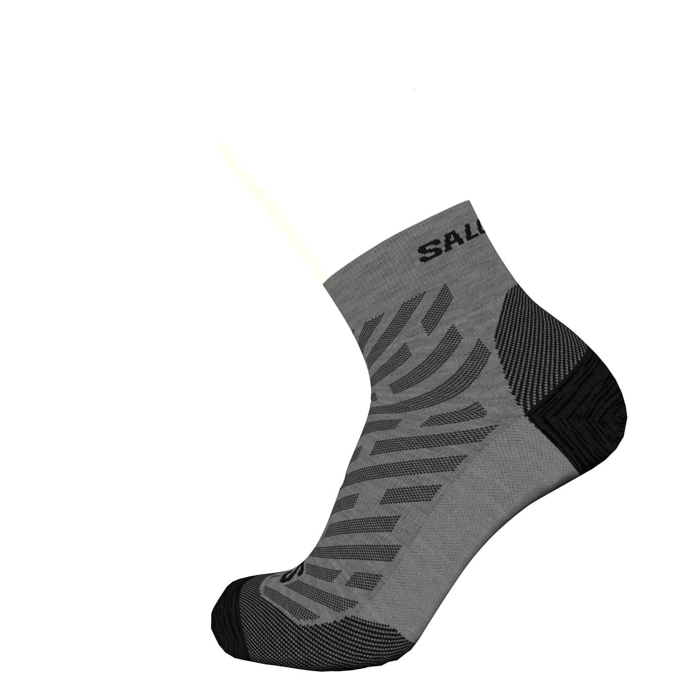 Salomon Wool 2 Pack Quarter Socks
