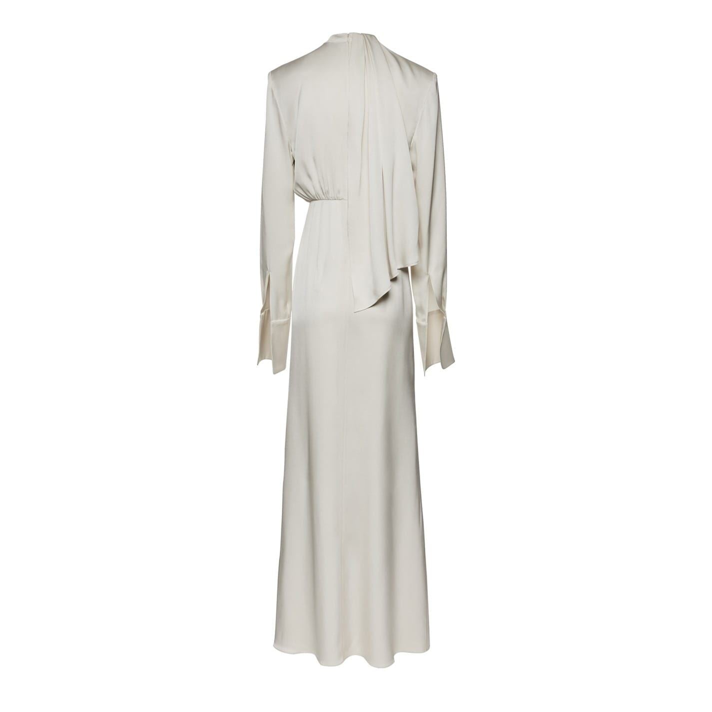 Magda Butrym High Neck Maxi Dress