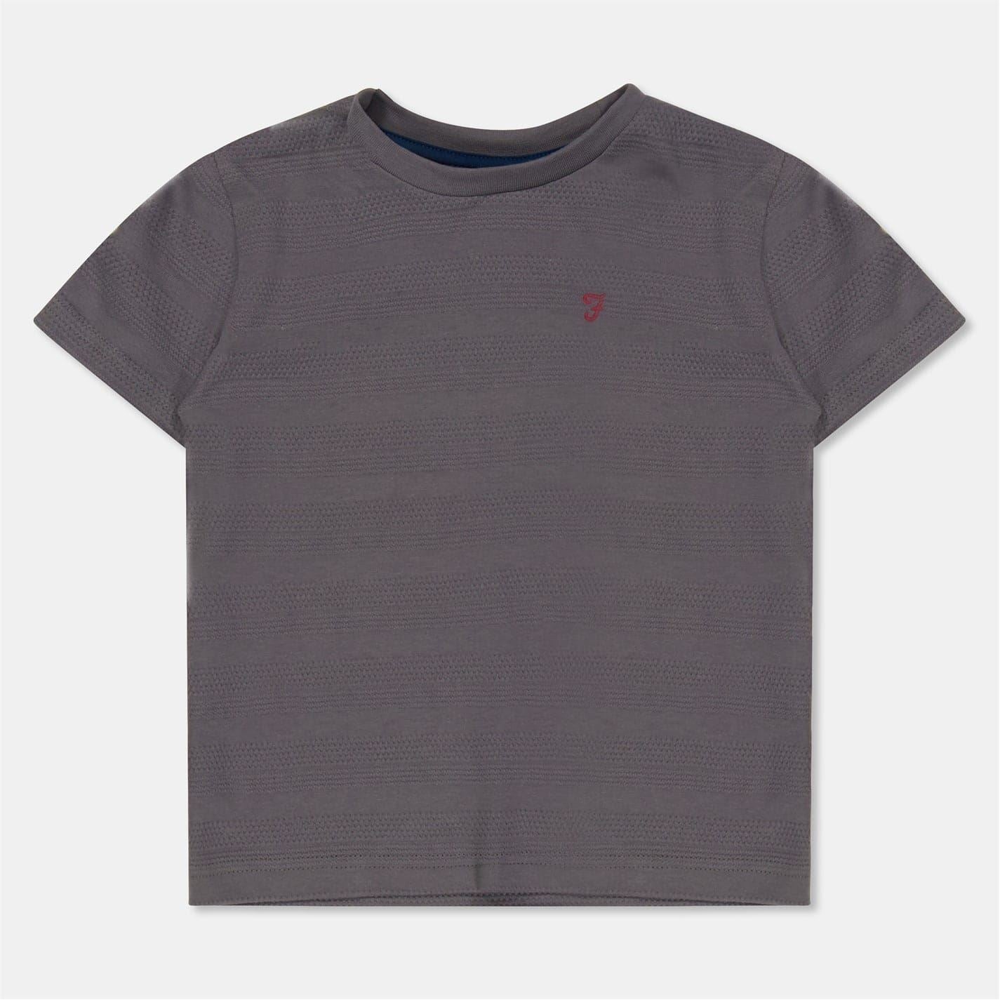 Farah Silverstone Crew Neck Short Sleeve Jersey T-Shirt