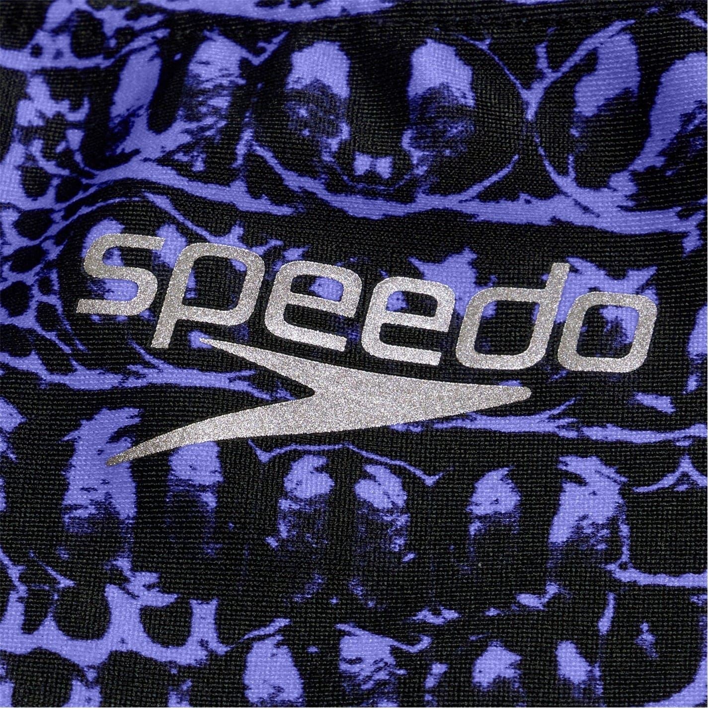 Speedo Allover Digital Snake Patterned Swimsuit