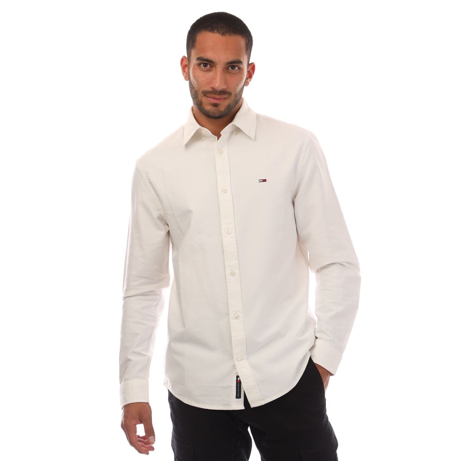 Tommy Jeans Regular Fit Button Down Oxford Shirt