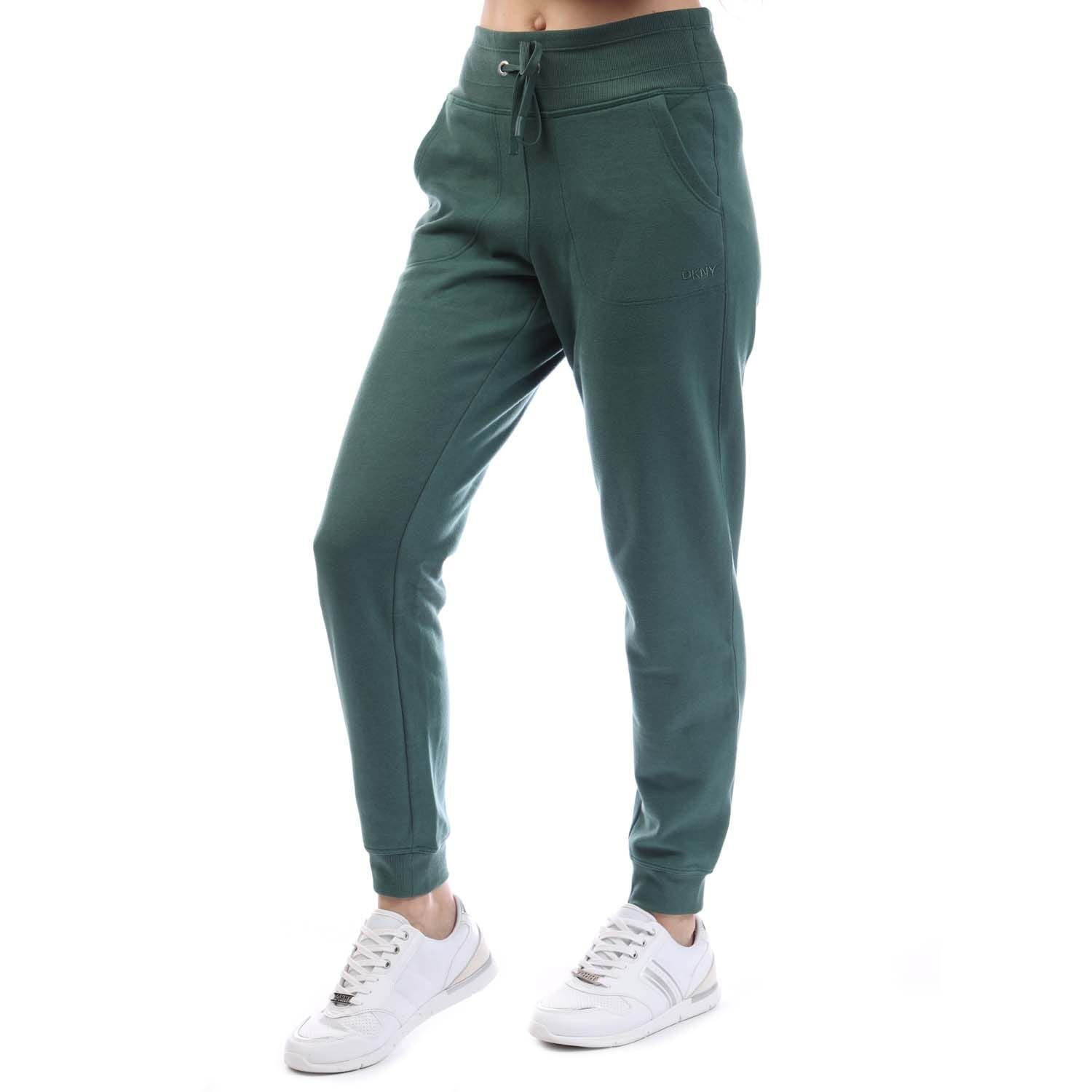 DKNY Embelleshed Logo Jogger Pant with Pockets