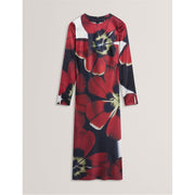 Ted Baker Ls Print Dress