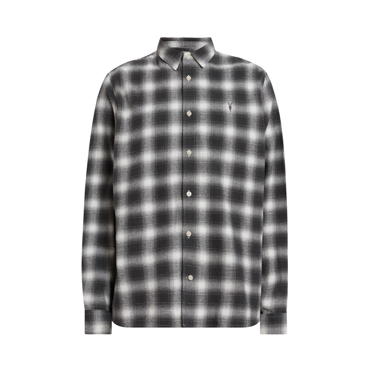 AllSaints Collared Neck Malpaso Regular Fit Shirt