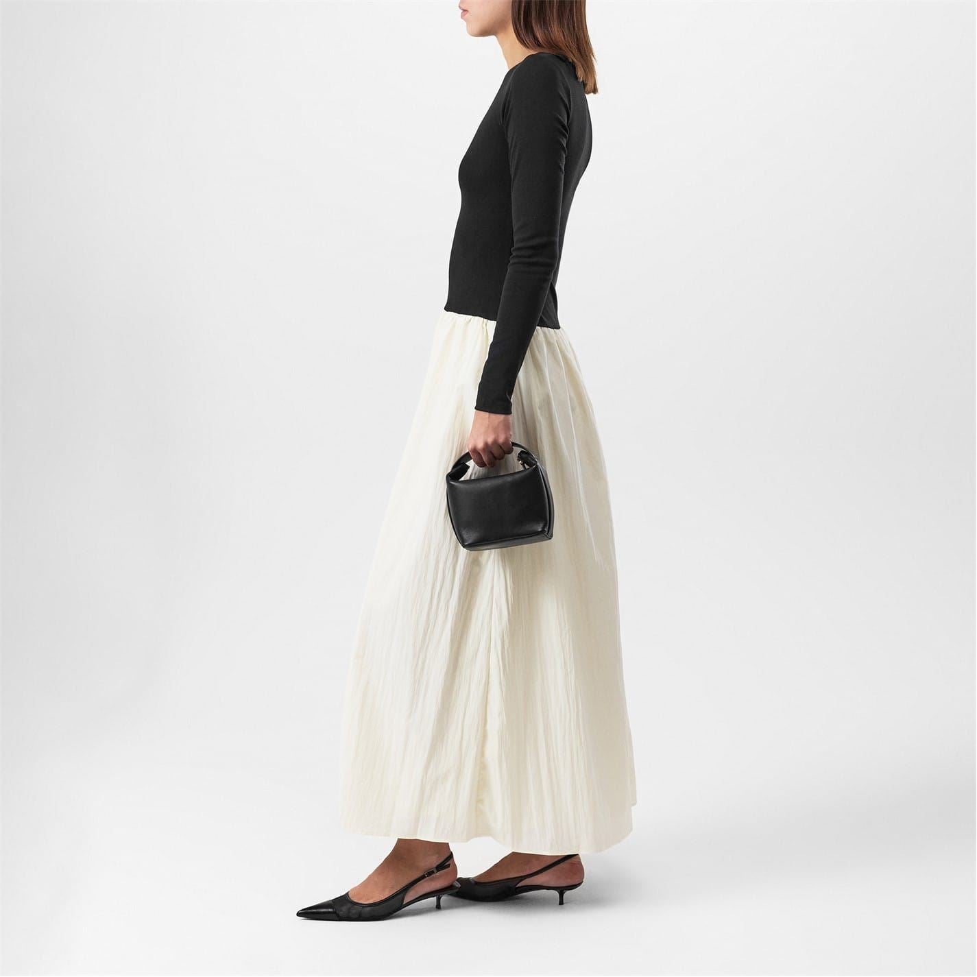 4th and Reckless Rosie Crew Neck Maxi T-Shirt Dress