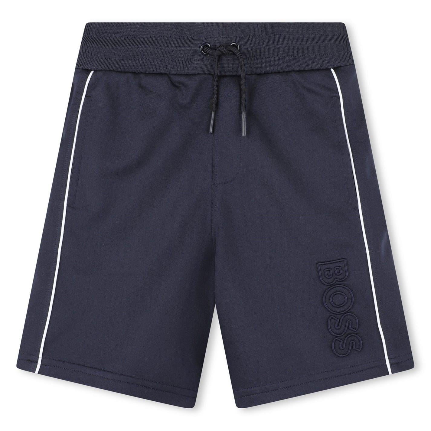 Boss Striped Jersey Shorts