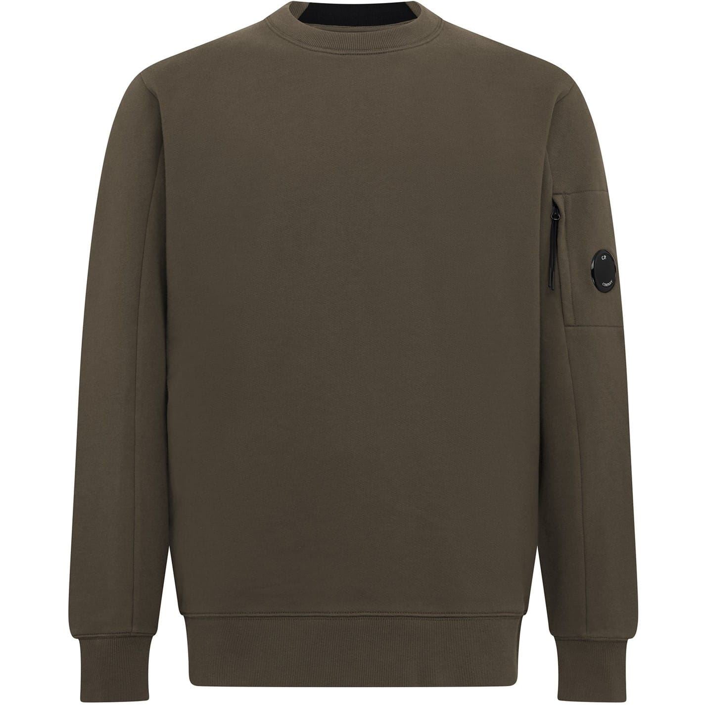C.P. Company Mens Lens Crew Neck Sweatshirt