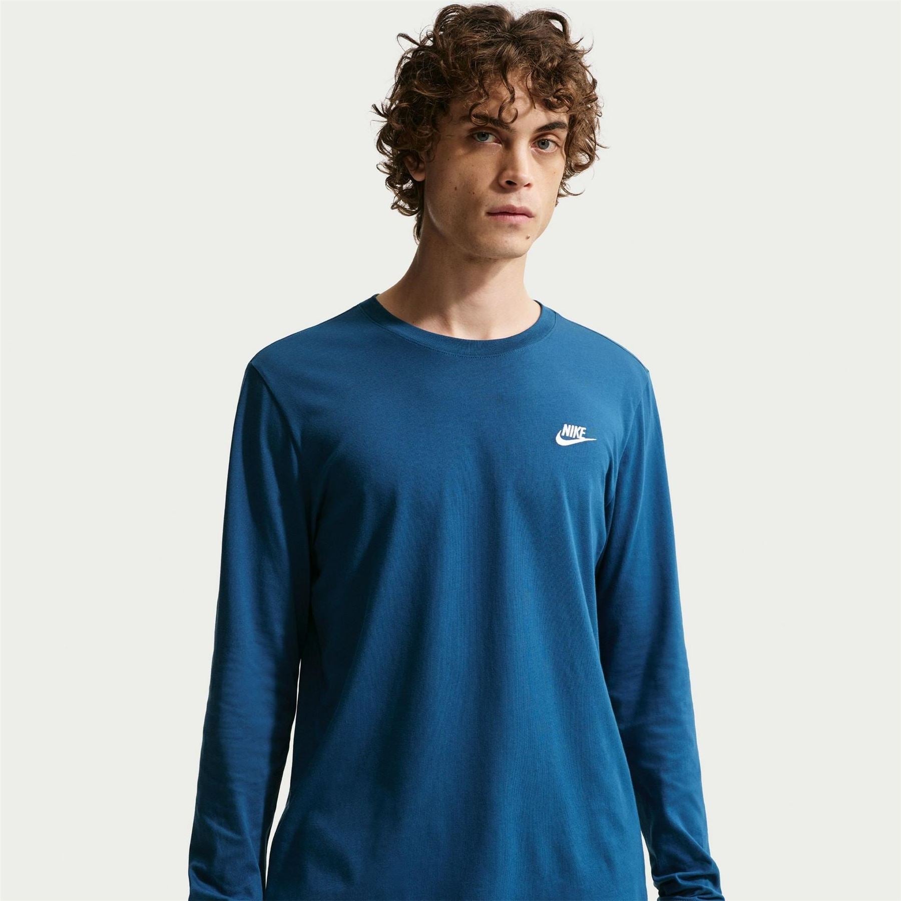 Nike Mens Club Long Sleeve T-Shirt