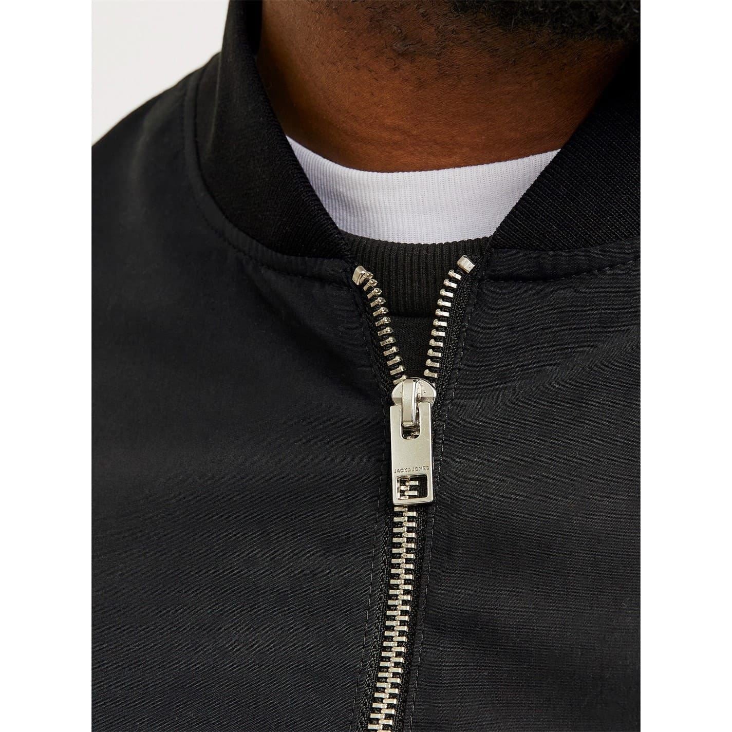 Jack and Jones Mens Rush Bomber Jacket Plus Size